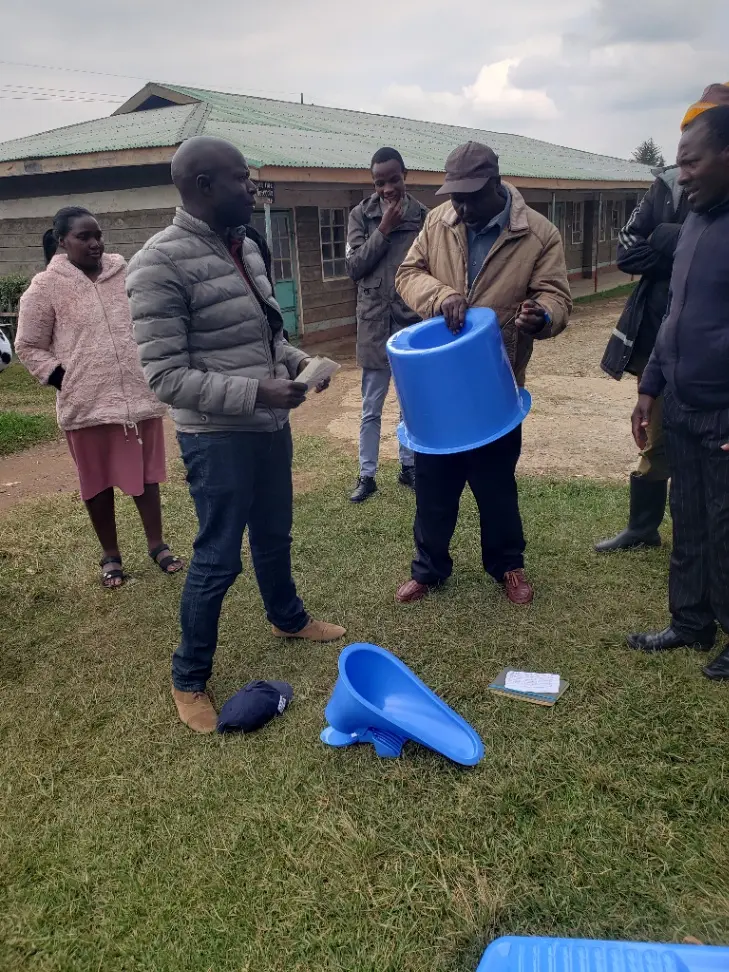 Sato training to teachers