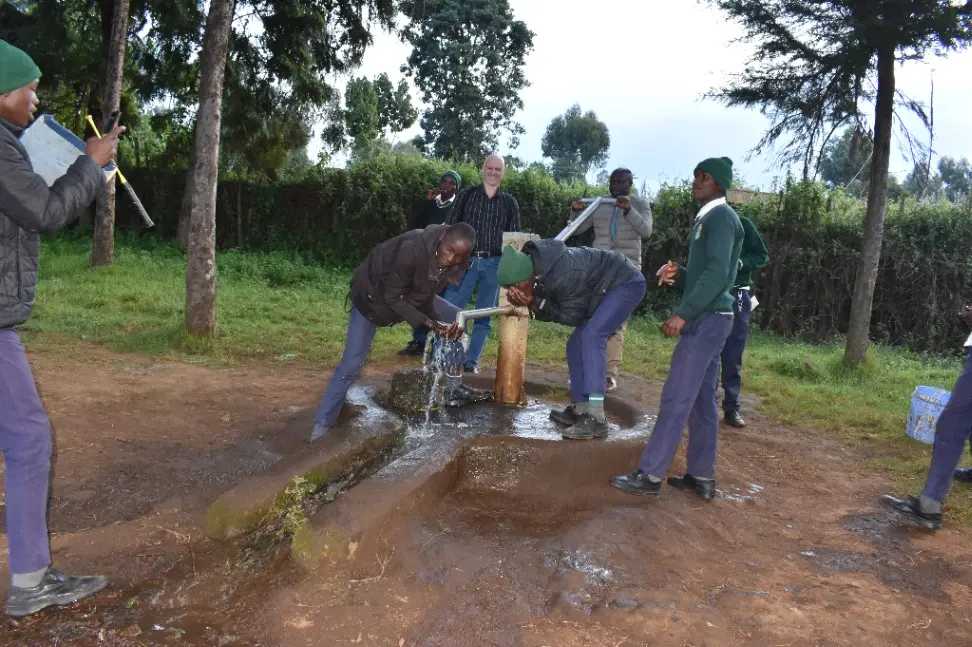 Hand Pump Repairing in Schools
